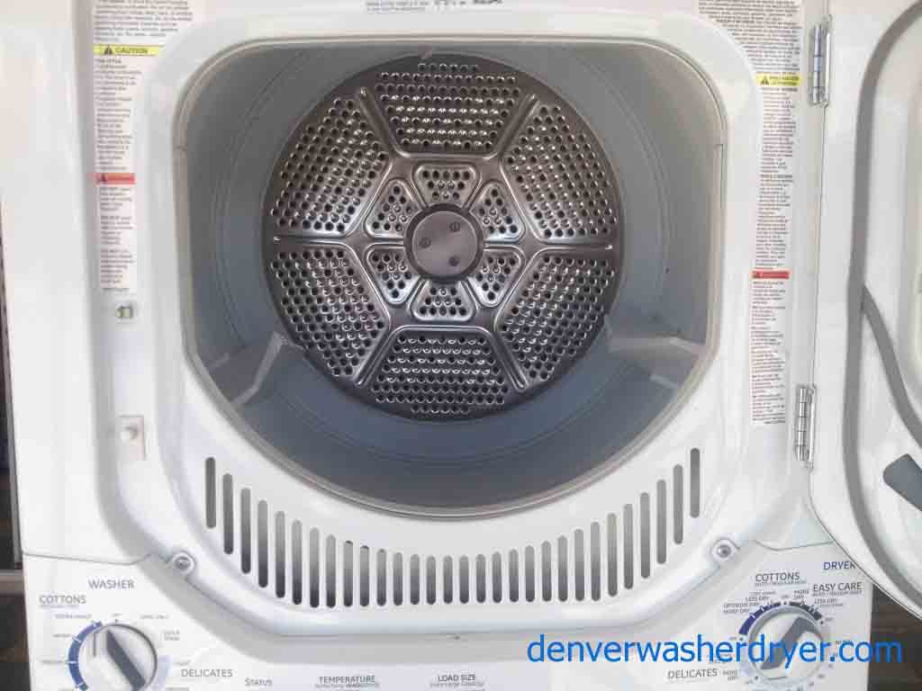 Large Images for 2014 GE Stackable Washer/Dryer 24″, Like New! 2210