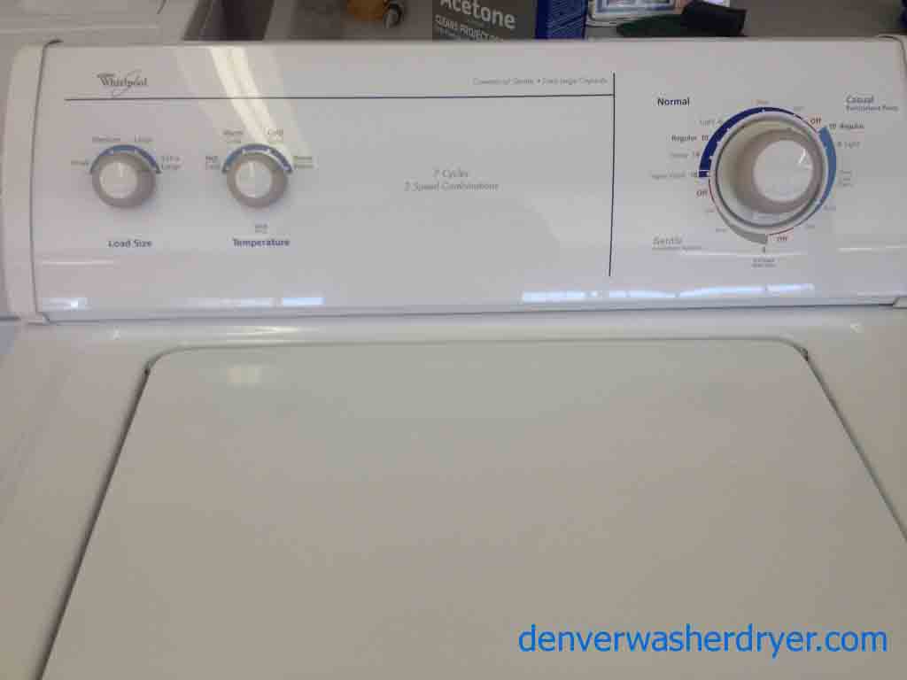 Simple, User-Friendly Whirlpool Washer!