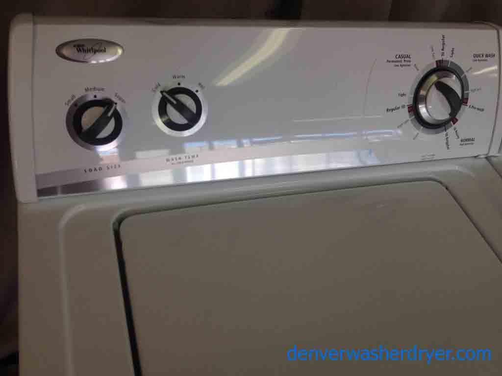 Basic, Heavy Duty Whirlpool Washer/GAS Dryer Set!