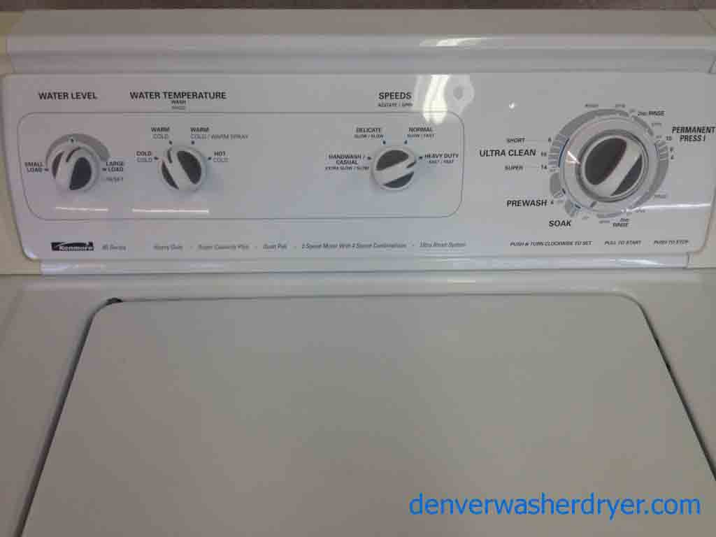 Kenmore 80 Series Washer/Hotpoint Dryer!