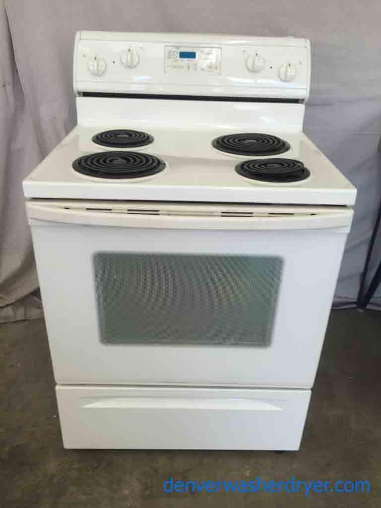 Large Images for Self Cleaning Whirlpool Stove, Beige Color 2226