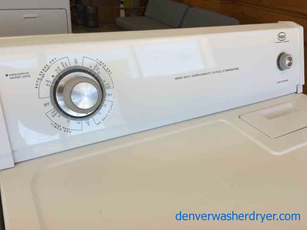 Roper Washer/Dryer by Whirlpool, Super Capacity