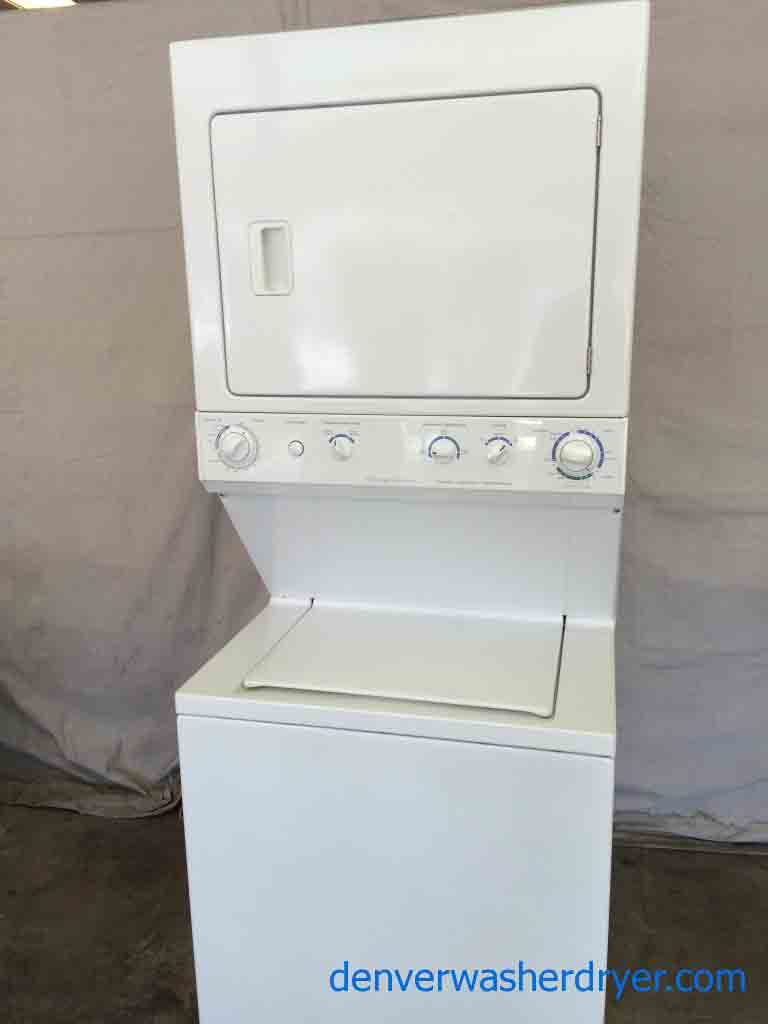 Frigidaire Stack Washer/Dryer, Super Capacity, Full Featured