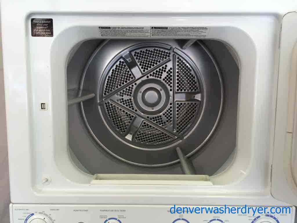 Frigidaire Stack Washer/Dryer, Super Capacity, Full Featured