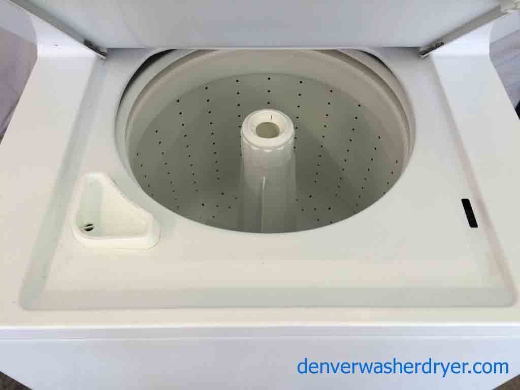 Frigidaire Stack Washer/Dryer, Super Capacity, Full Featured