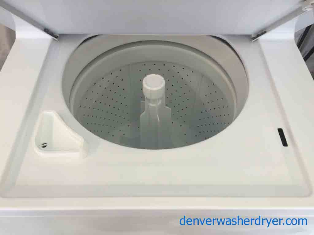 Frigidaire Stack Washer/Dryer, Super Capacity, Full Featured 27 inch