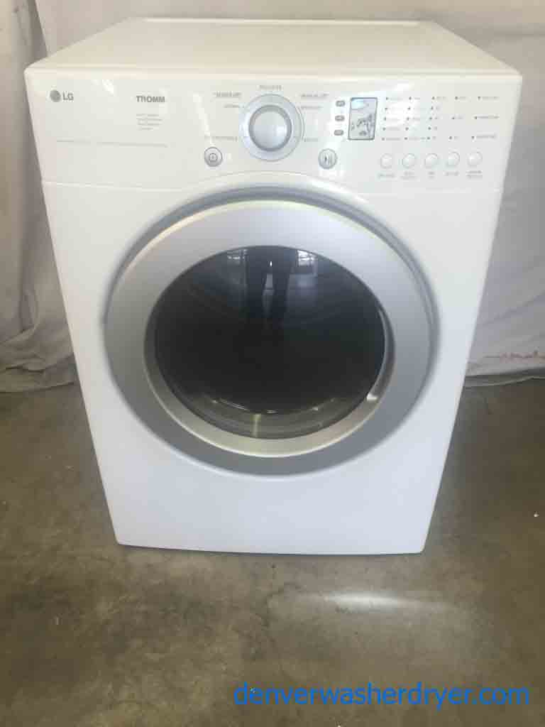 Beautiful LG TROMM Front Load Single Dryer + Whirlpool washer #2224