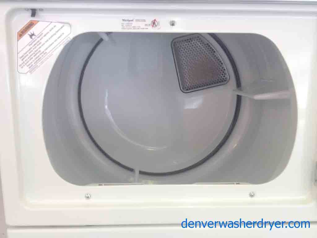 Whirlpool Thin Twin Stacked Washer/Dryer Set! (2259)