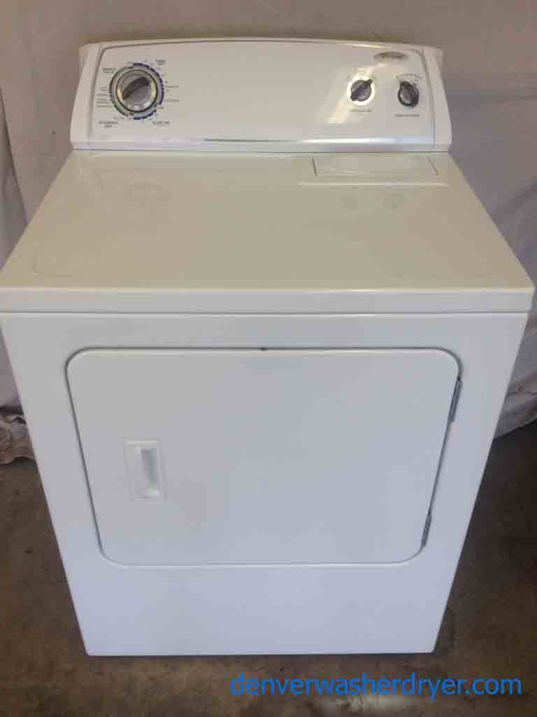 Super Capacity Whirlpool Dryer!