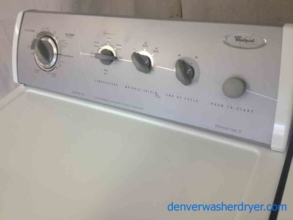 Newer Whirlpool Ultimate Care II Washer/Dryer Set!