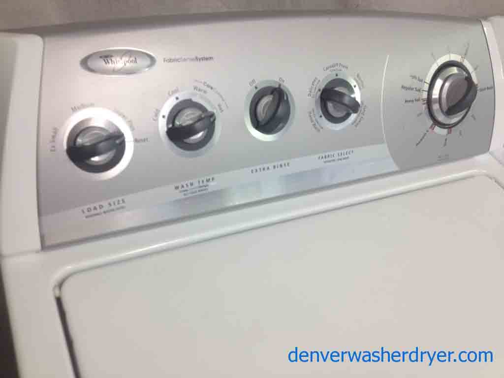 Full-Feature Whirlpool Washer/Dryer Set!