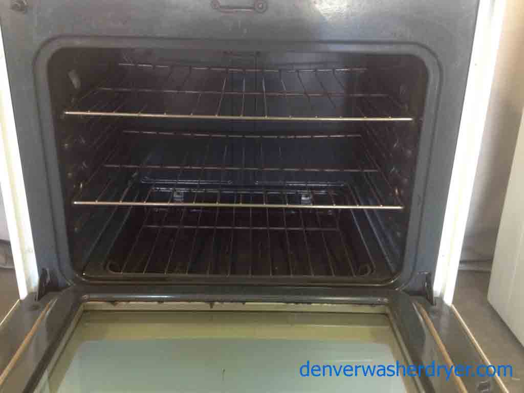 Electric Kenmore glass-top stove