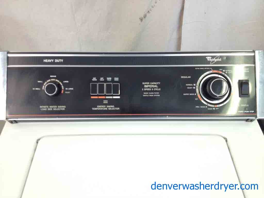 Whirlpool Heavy Duty Washer
