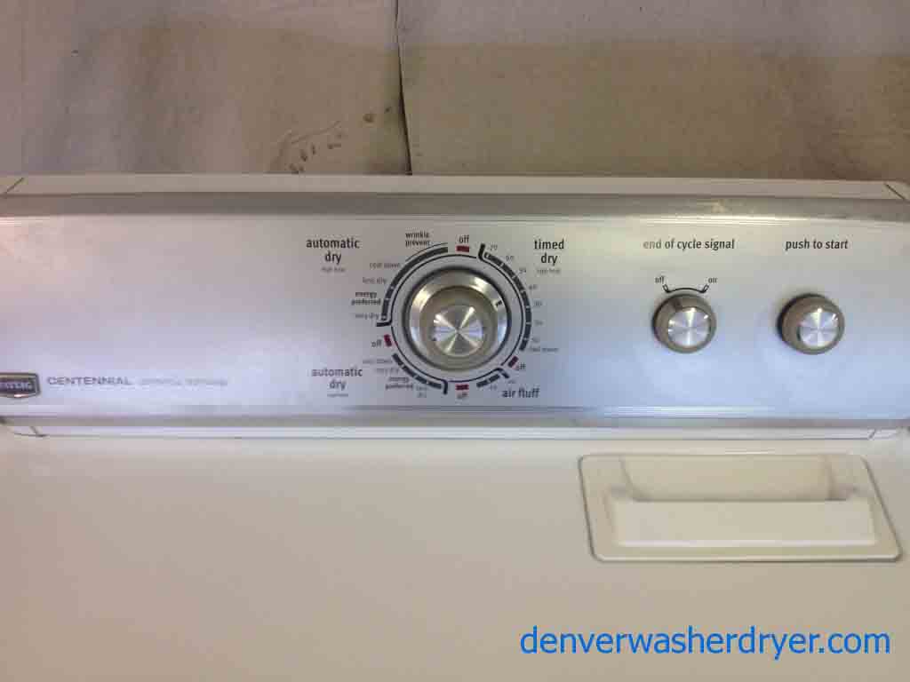 Marvelous Maytag Washer/Dryer Set, Only a Couple of Years Old!