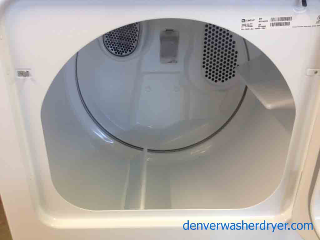 Marvelous Maytag Washer/Dryer Set, Only a Couple of Years Old!