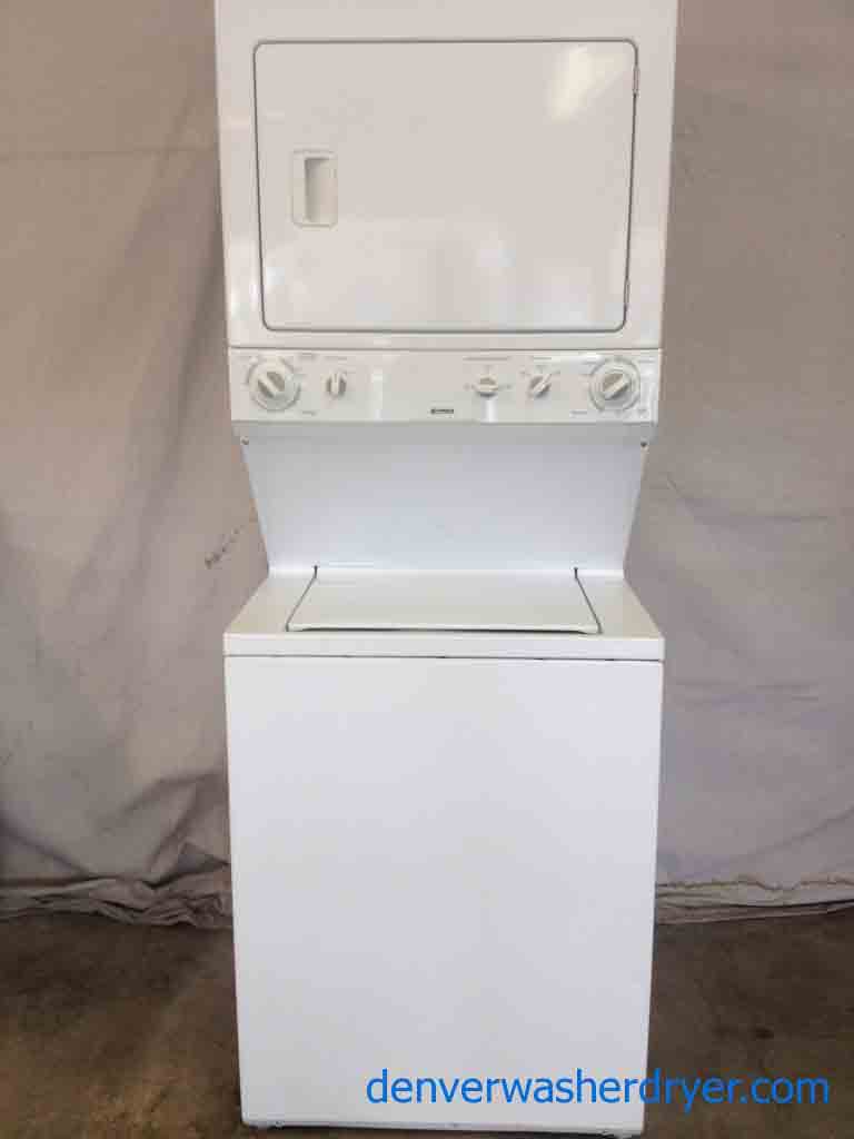 27 ” Kenmore Stacked Washer Dryer Combo!