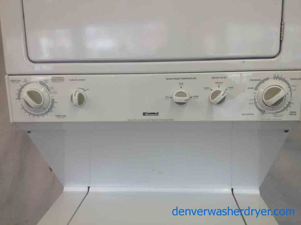 27 ” Kenmore Stacked Washer Dryer Combo!
