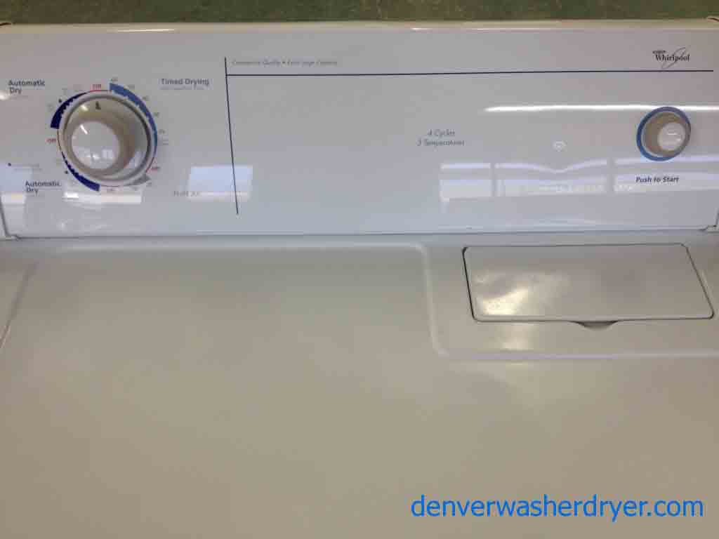 White Whirlpool Extra Large Capacity Set!