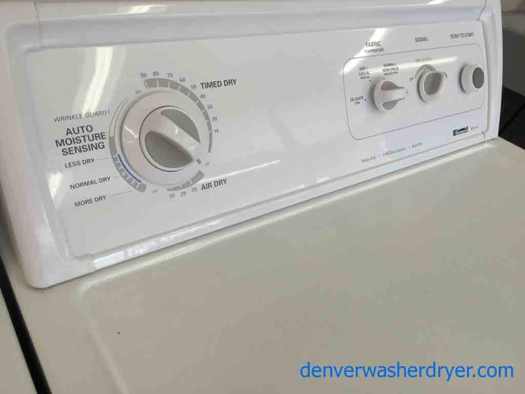 White Kenmore (Whirlpool) Direct-Drive Washer/Dryer Set, Beauties!