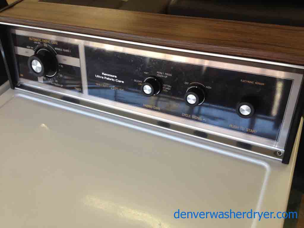 On Sale!: Classic Kenmore 70 Series Washer/Dryer Set!