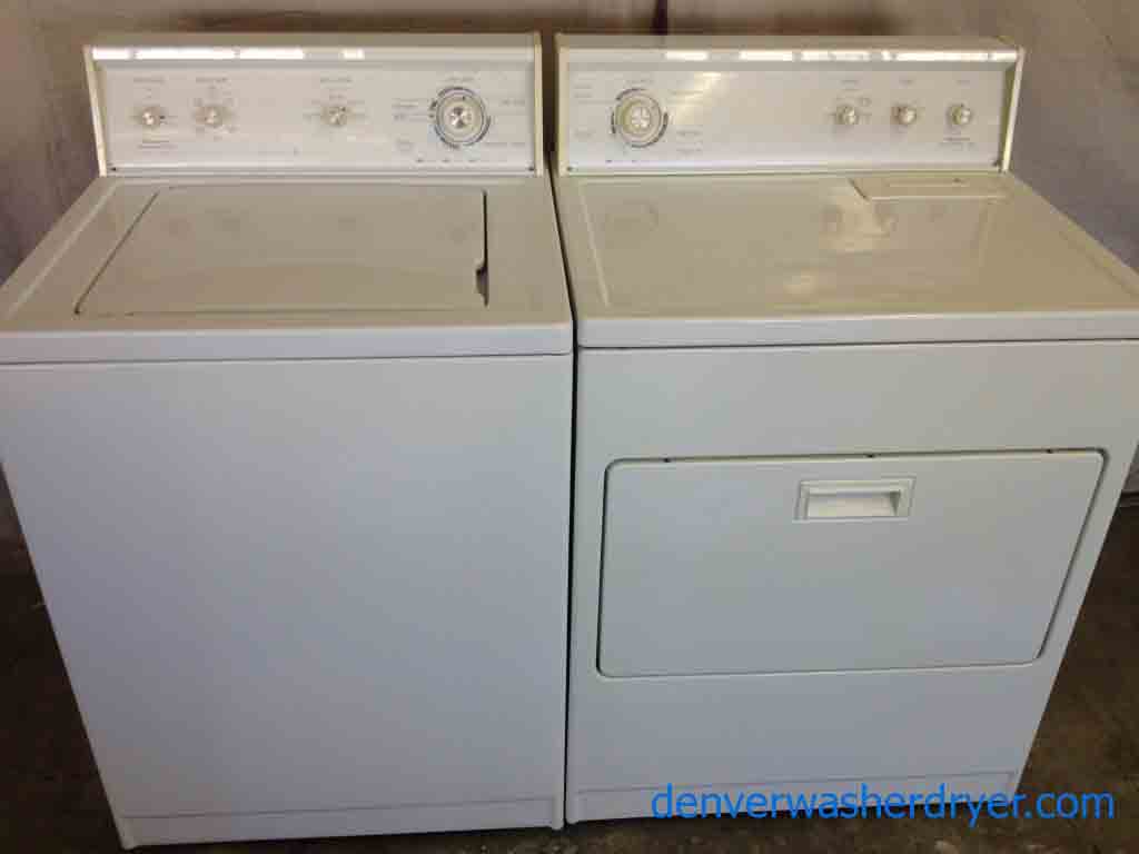 On Sale!; Heavy-Duty Kenmore 80 Series Washer/Dryer Set!