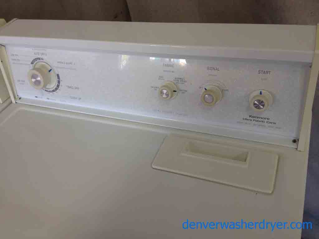 On Sale!; Heavy-Duty Kenmore 80 Series Washer/Dryer Set!