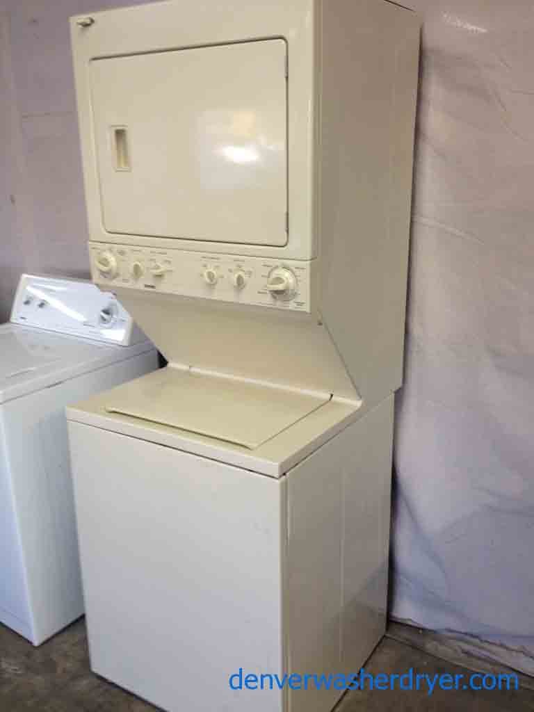 Large Images for 27″ Wide Kenmore Stacked Washer/Dryer Set! 2337