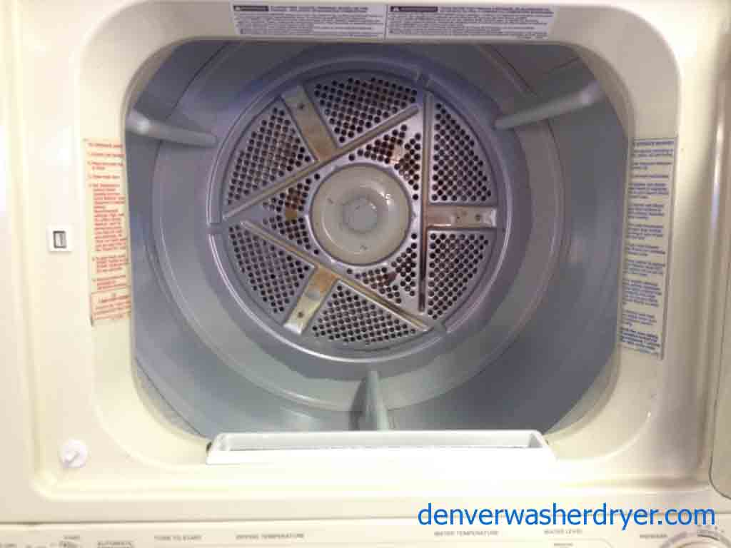 Large Images for 27″ Wide Kenmore Stacked Washer/Dryer Set! 2337