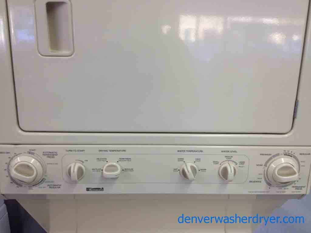 Large Images for 27″ Wide Kenmore Stacked Washer/Dryer Set! 2337