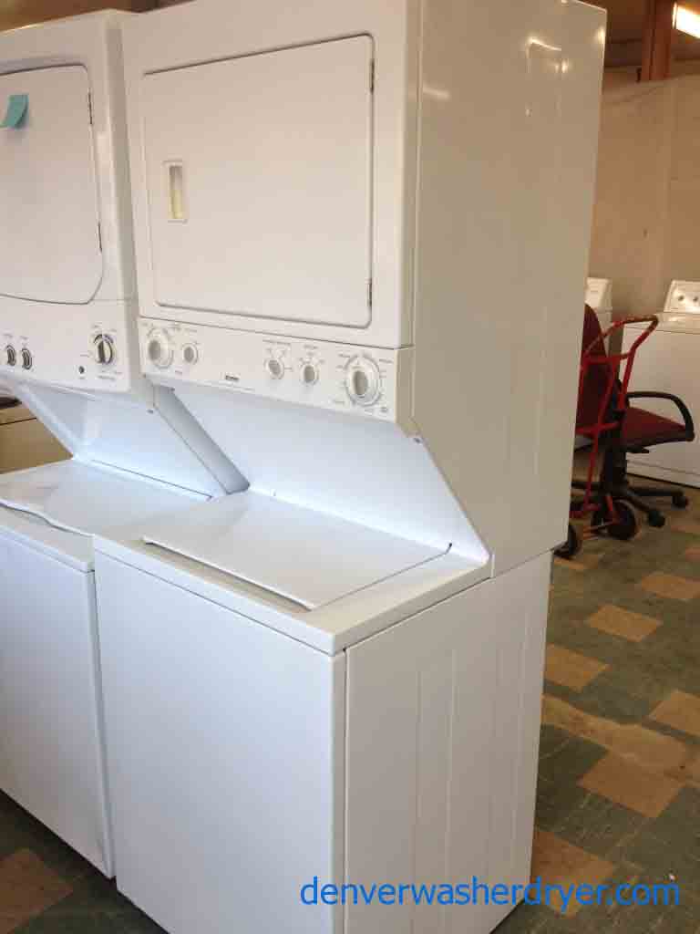 Large Images for Kenmore 27″ Wide Stacked Washer/Dryer Set! 2336
