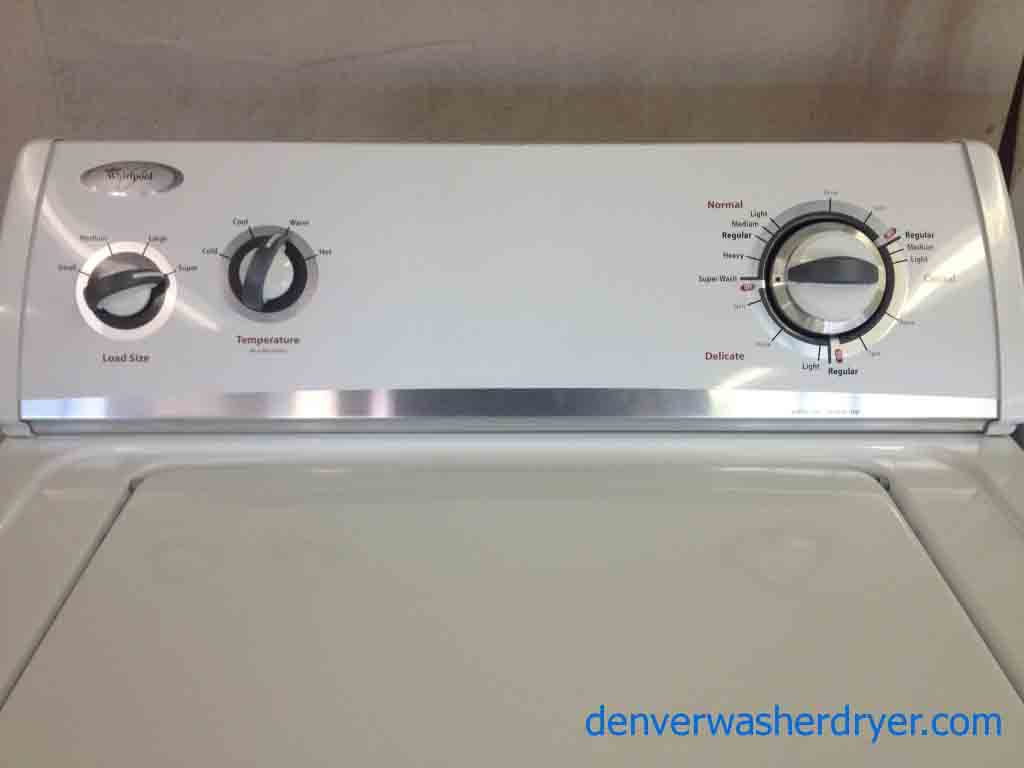 Whirlpool Super Capacity Washer Dryer Set!