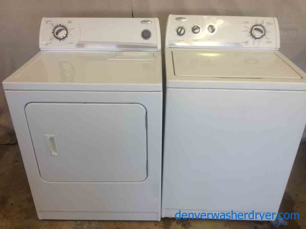 Large Images for Whirlpool Super Capacity Plus Washer Dryer Set! 2358