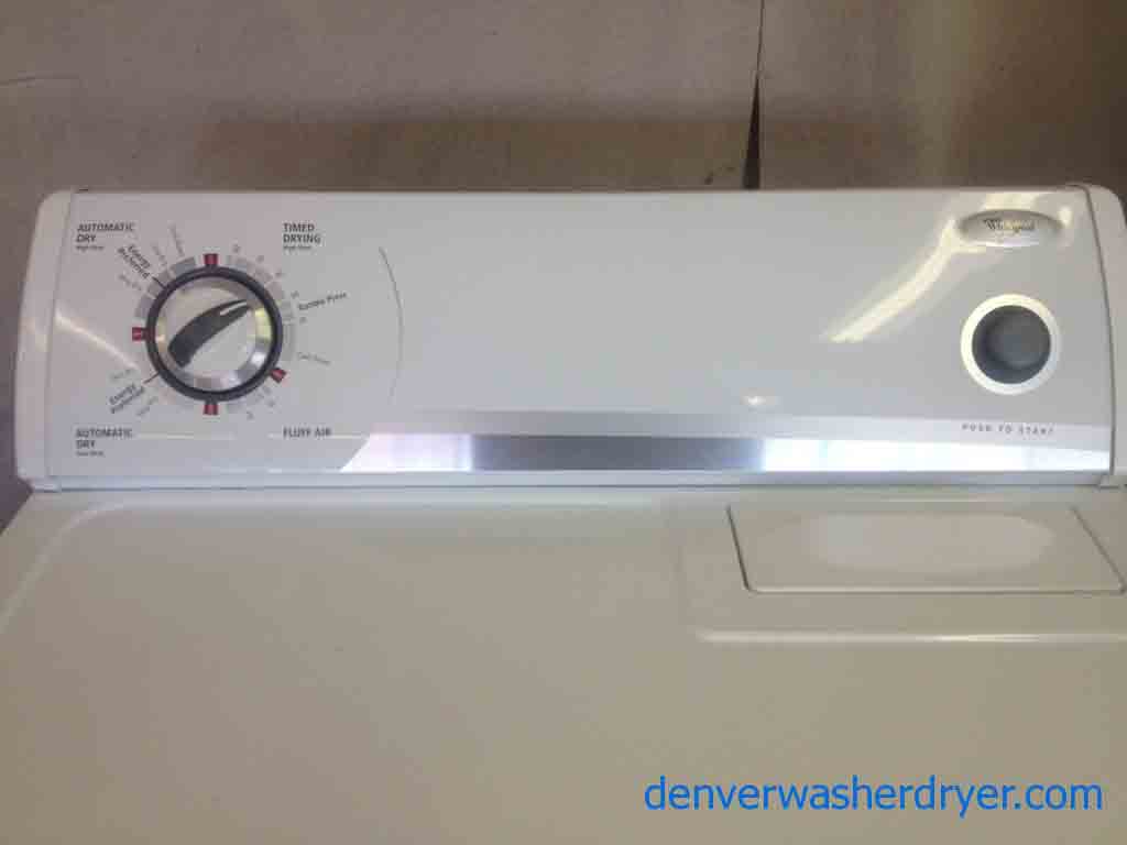 Whirlpool Super Capacity Plus Washer Dryer Set!