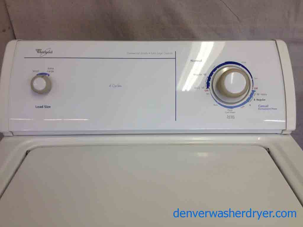 Newer White 24 Inch Whirlpool Washer!