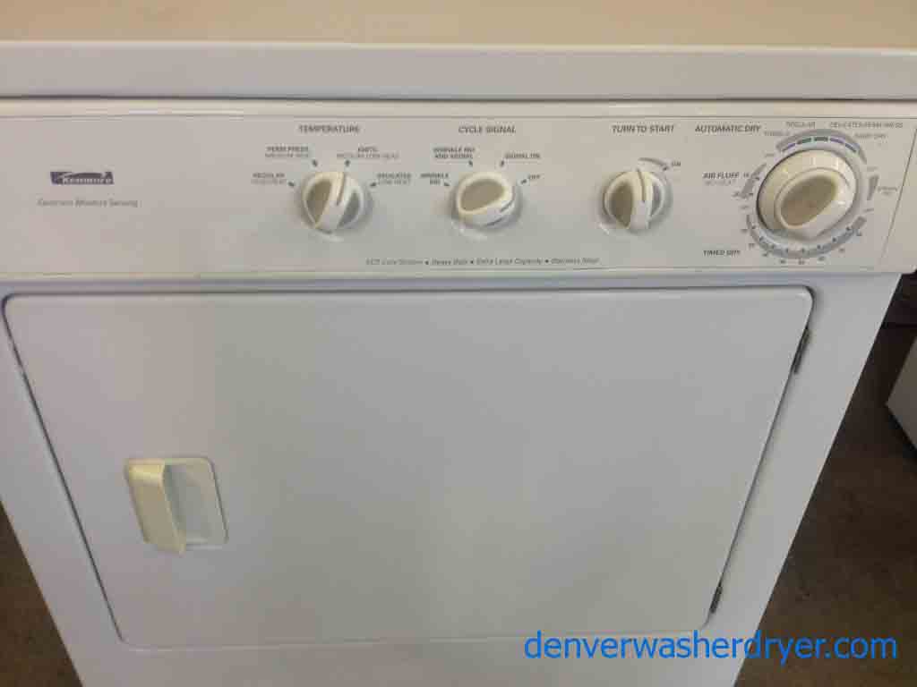 Large Images for Kenmore 27″ Stackable Dryer! 2366