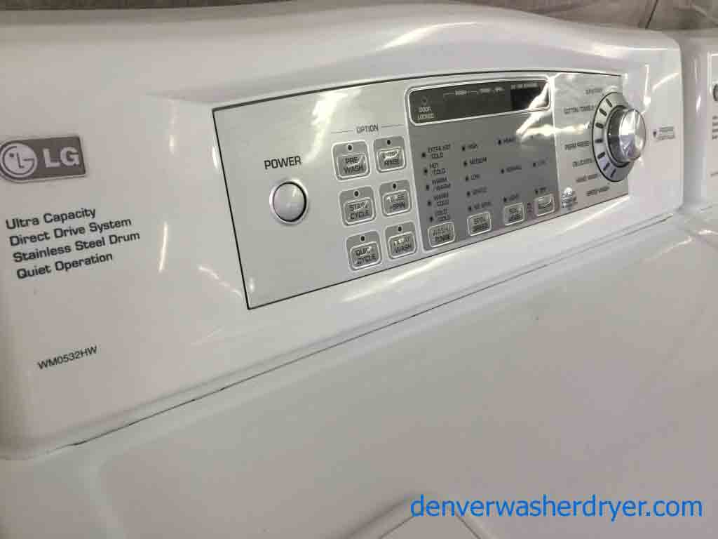 LG Tromm Front Load Washer/Dryer Set, Super Awesome!