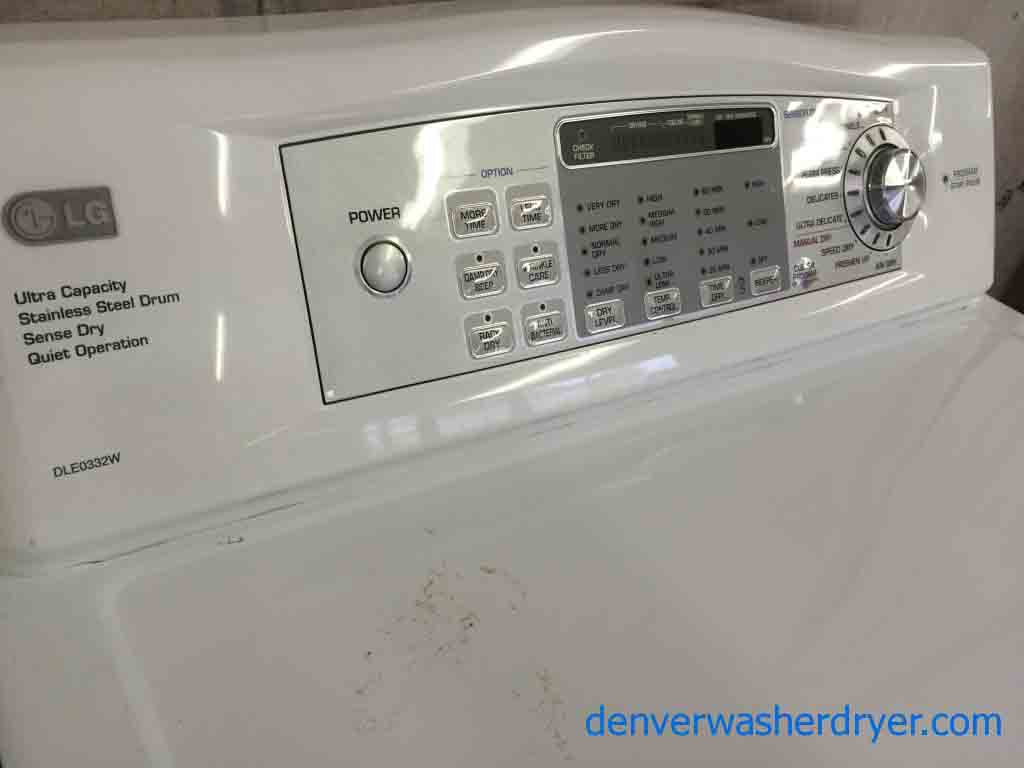 LG Tromm Front Load Washer/Dryer Set, Super Awesome!