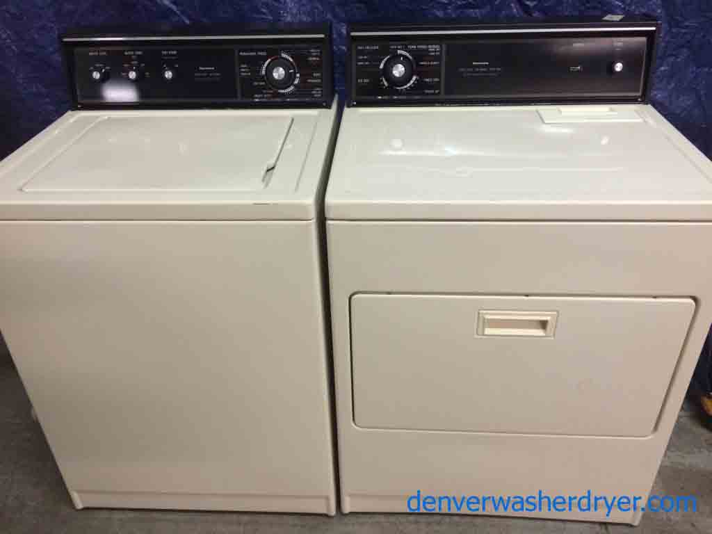 Heavy Duty Washer and Matching Dryer