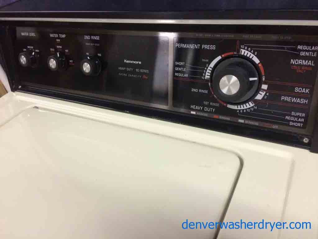Heavy Duty Washer and Matching Dryer