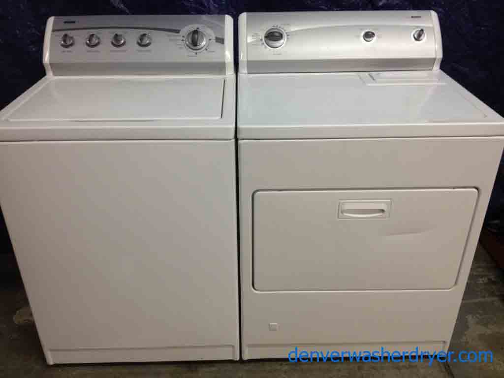 Fully-Featured Kenmore Washer/Gas Dryer Set!