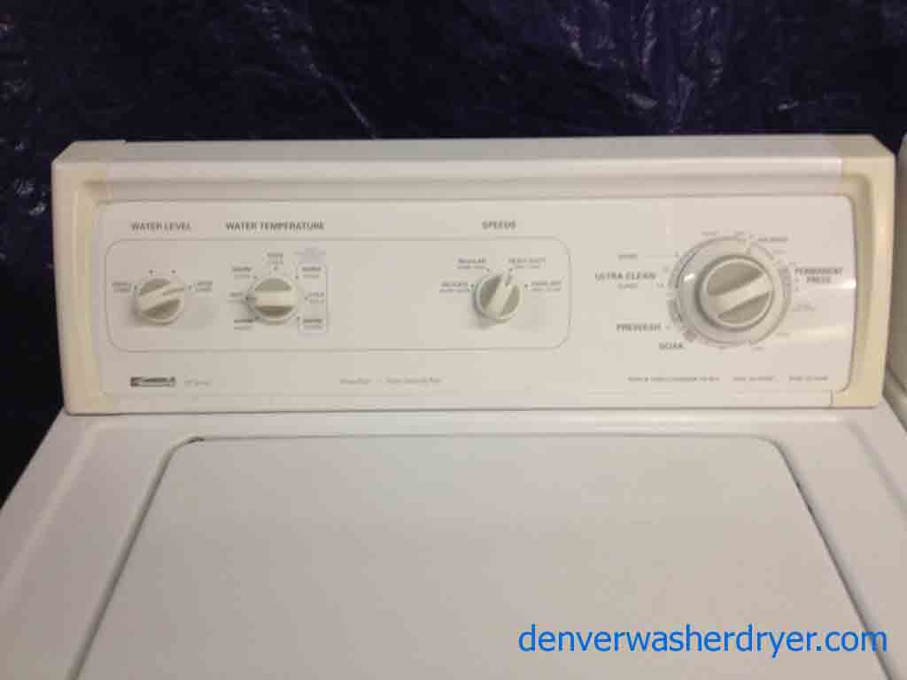 Kenmore Super Capacity Washer and Dryer Set!