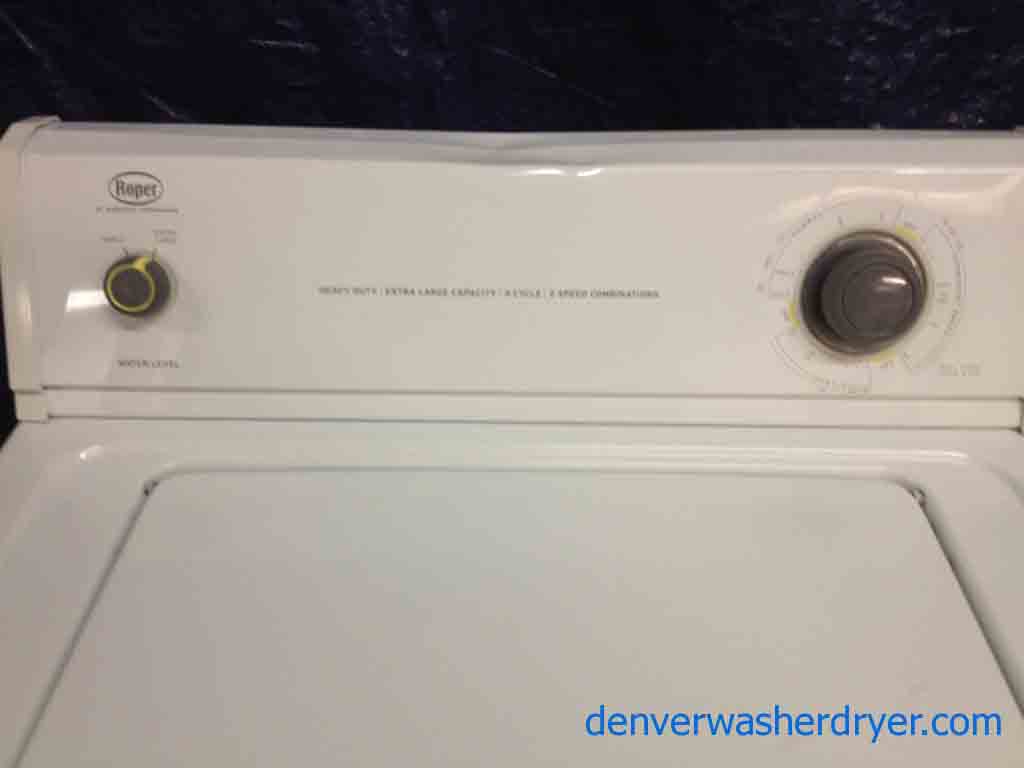 Single Extra Large Capacity Roper Washer!