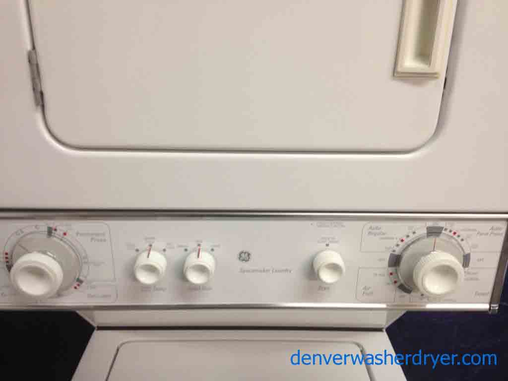 24″ Wide Stacked GE Spacemaker Washer/Dryer Set!