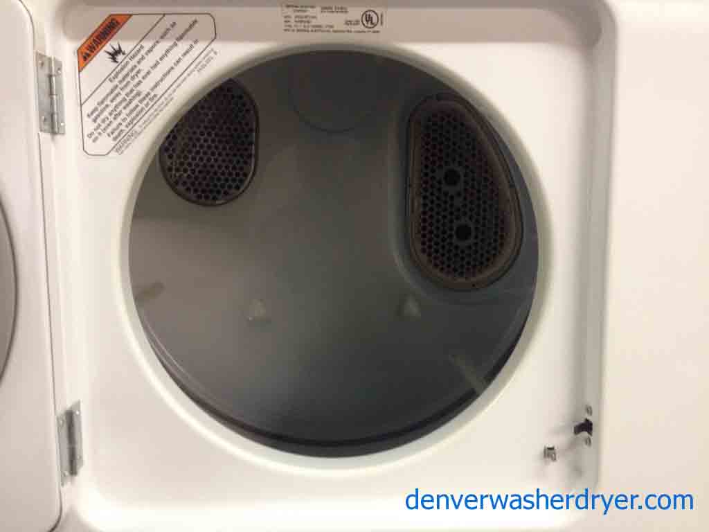 24″ Wide Stacked GE Spacemaker Washer/Dryer Set!