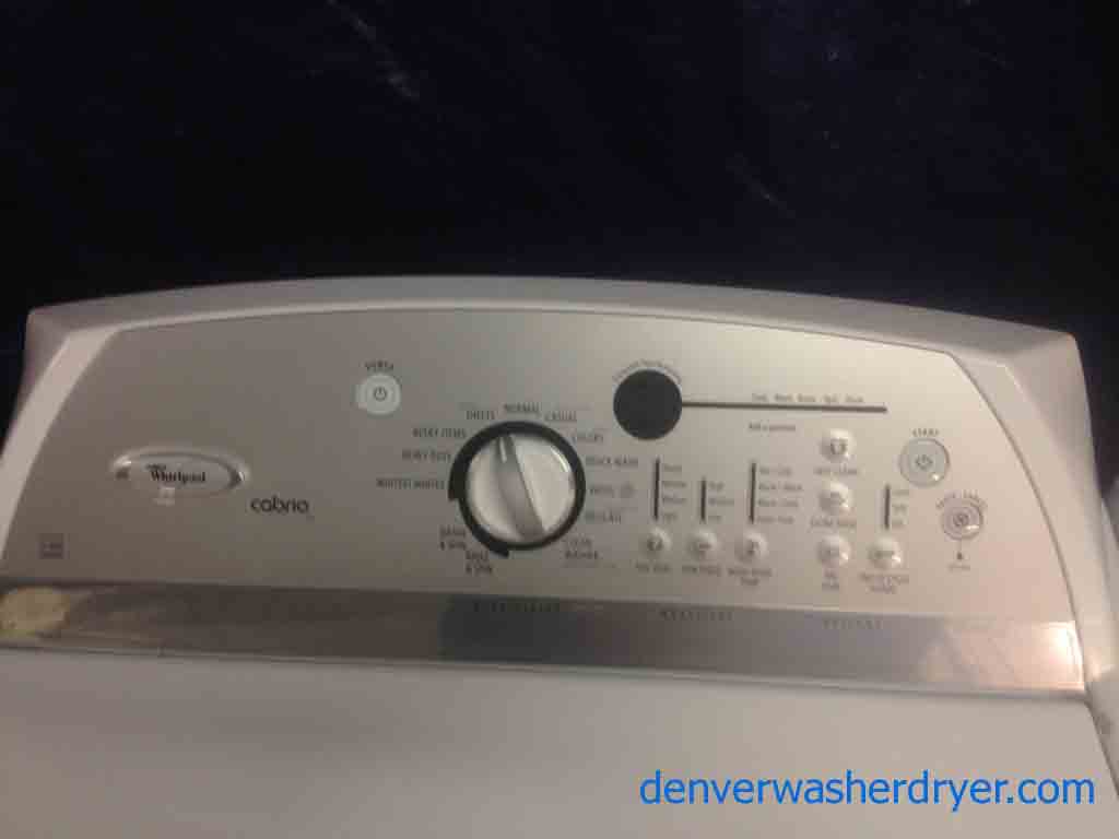 Cabrio HE Washer Dryer Set by Whirlpool