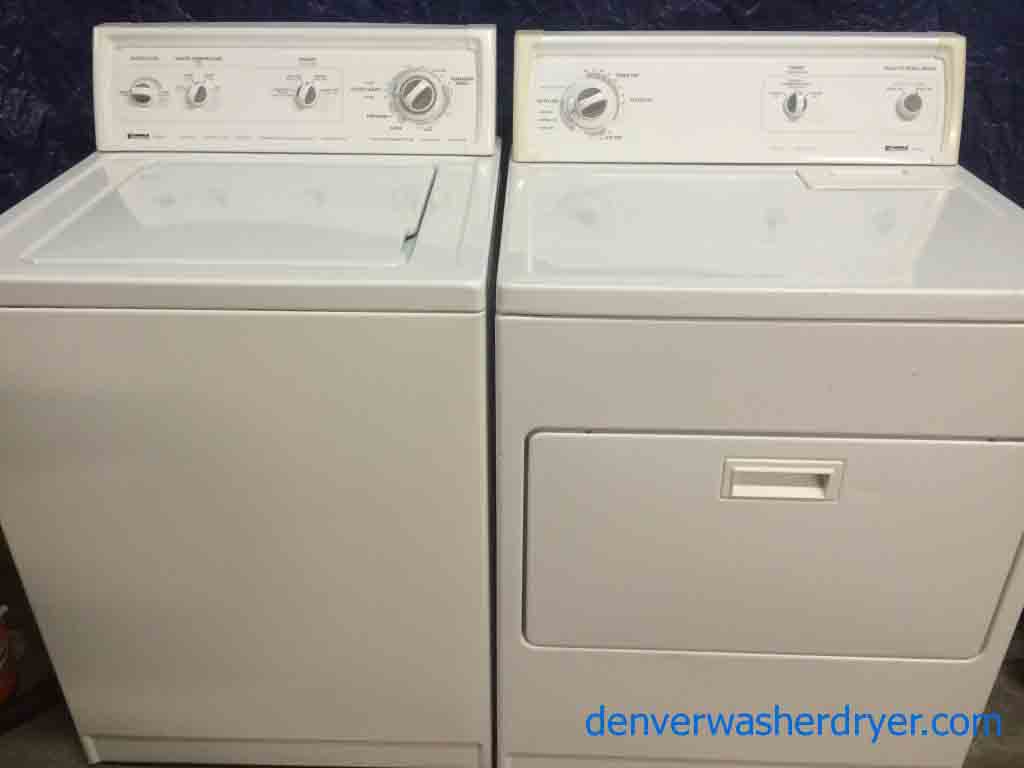Kenmore Super Capacity Washer and Dryer