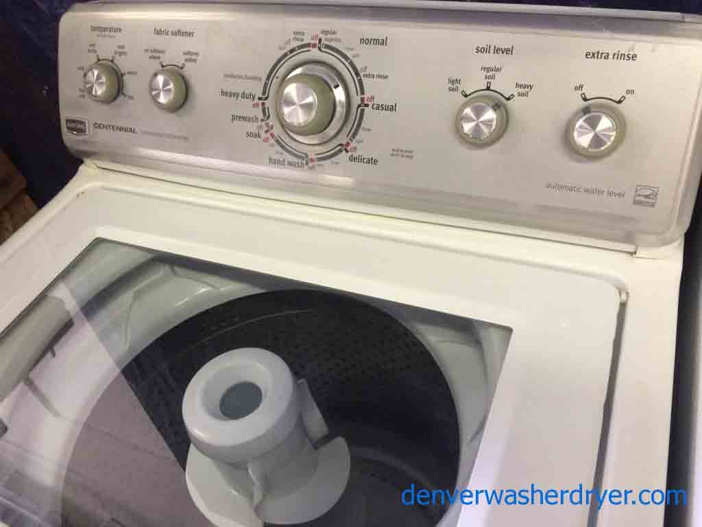 High End Maytag Direct-Drive Washer/Dryer Set
