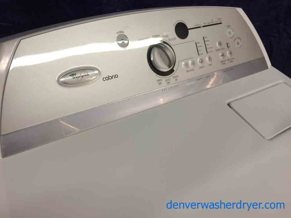 HE Whirlpool Cabrio Washer/Dryer Set!