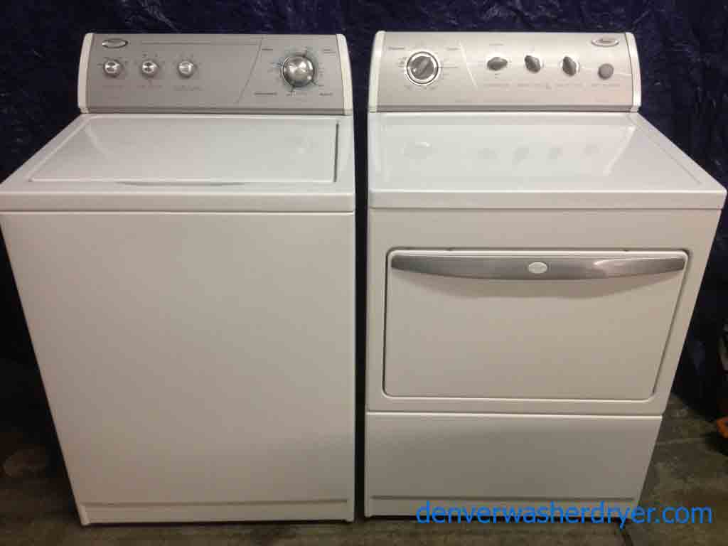 Large Images for Commercial Quality Whirlpool Washer/Dryer Set! 2452