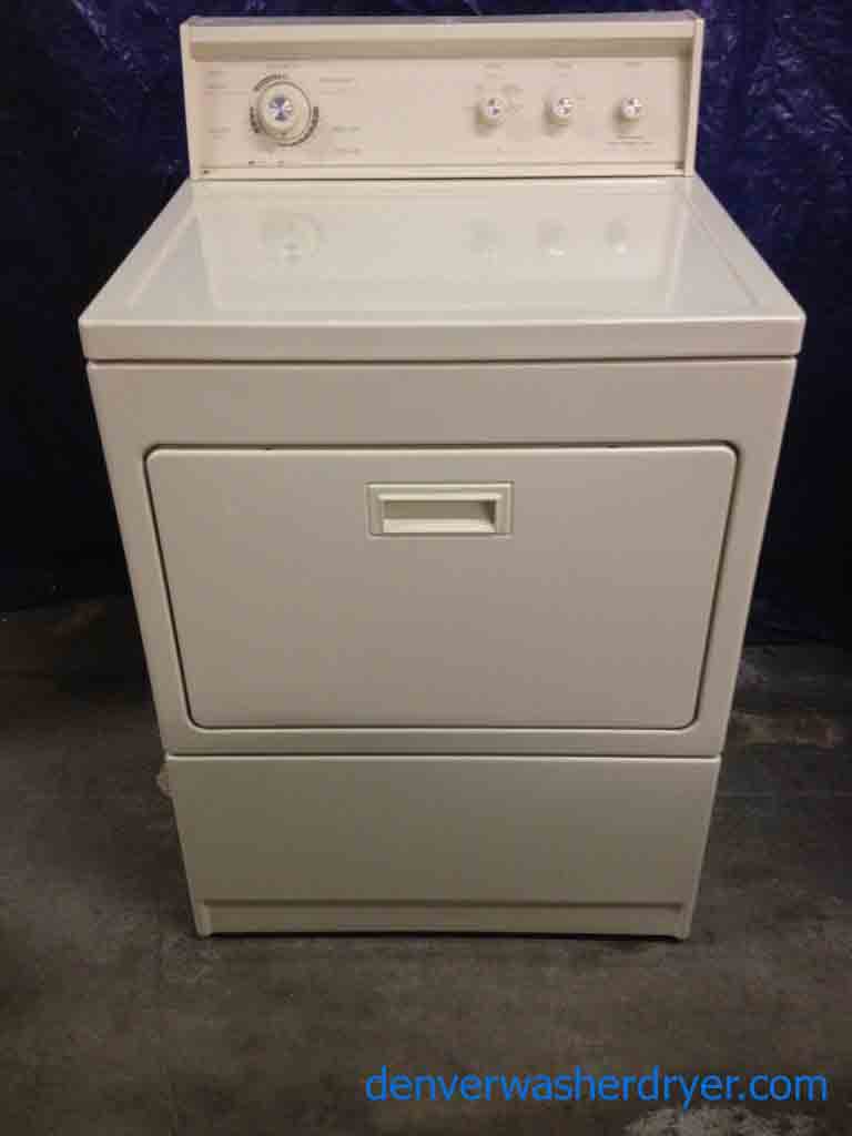 Gorgeous Almond Extra Large Capacity Plus Kenmore Dryer!